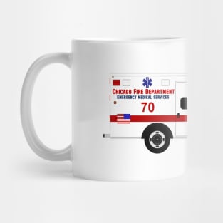 Chicago Fire Department Ambulance Mug